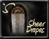 [~] Sheer White Drapes