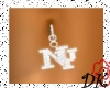 [DK]Silver NY BellyRing