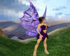 purple fairy dress