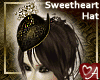 Black Gold Sweetheart Hat