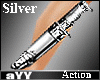 aYY-Act Ankle Knife Silv