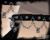 Skulls&chains choker V1