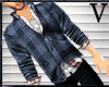 [v]DOUBLE-CARDIGAN