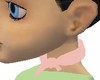 Peach Poodle scarf