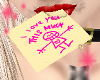 Luv Sticky Note