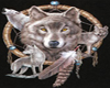 Wolf dream catcher