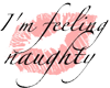 I'm naughty lips (pink)