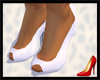 LG open toe white