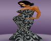 Black & Silver Gown