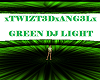 GREEN DJ LIGHT