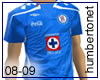 08 - 09 Cruz Azul Jersey