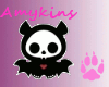 {AK} Skele-Bat Sticker