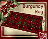 Burgundy Rectangle Rug