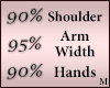 Shoulder Arm Scaler 90%