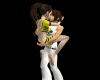 (B) Intimate Kissing