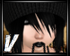 V| beanie Black F