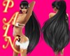 Long Black Ponytail