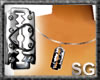 *S* Love Razor Necklace