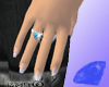 BlueHeart Diamond ring