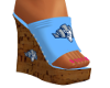 UNC Tar Heels Wedge with Pint Nailcolor