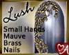 Lush Filigree Nails Mauve