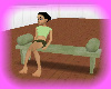 Caledonia Green Bench