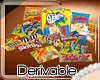 Junk Food Snacks Mesh   