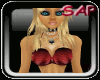 [SAP] Red Strip Bikini