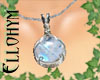 ~E- Moonstone Pendant