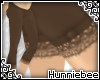 [H] BrownButton Leggings