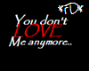 *FD*  No love