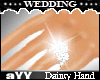
Animated Bling Diamond 8 Stones Wedding Ring (Dainty Hand )