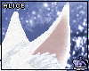 Fuzzy White Fox Ears