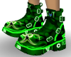 Boots Rave Neon Green
