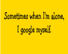 Google Myself Tee M