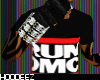 {HD}RUN DMC V-neck*Blk