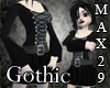 Gothic Mini Goddess Gown