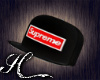 Black Supreme Fitted