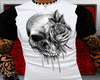 Skull with Rose Shirt M