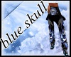 blue skull one