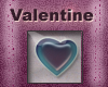 Valentine Stiker Blue