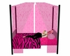 Pink Zebra Bed