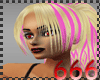 (666) wild blonde/pink
