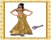 Yanis gold dress glamour