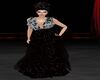 Gothic Black Lace Gown