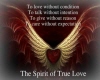 The Spirit OF True Love