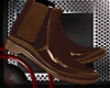 Vinyl boots brown