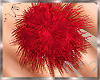 Christmas Red Pom Ring