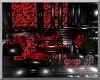red passion couch set