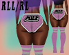MILF Glitter Sock/Panty